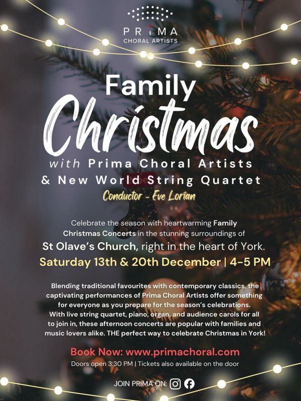 Prima Choral flyer
